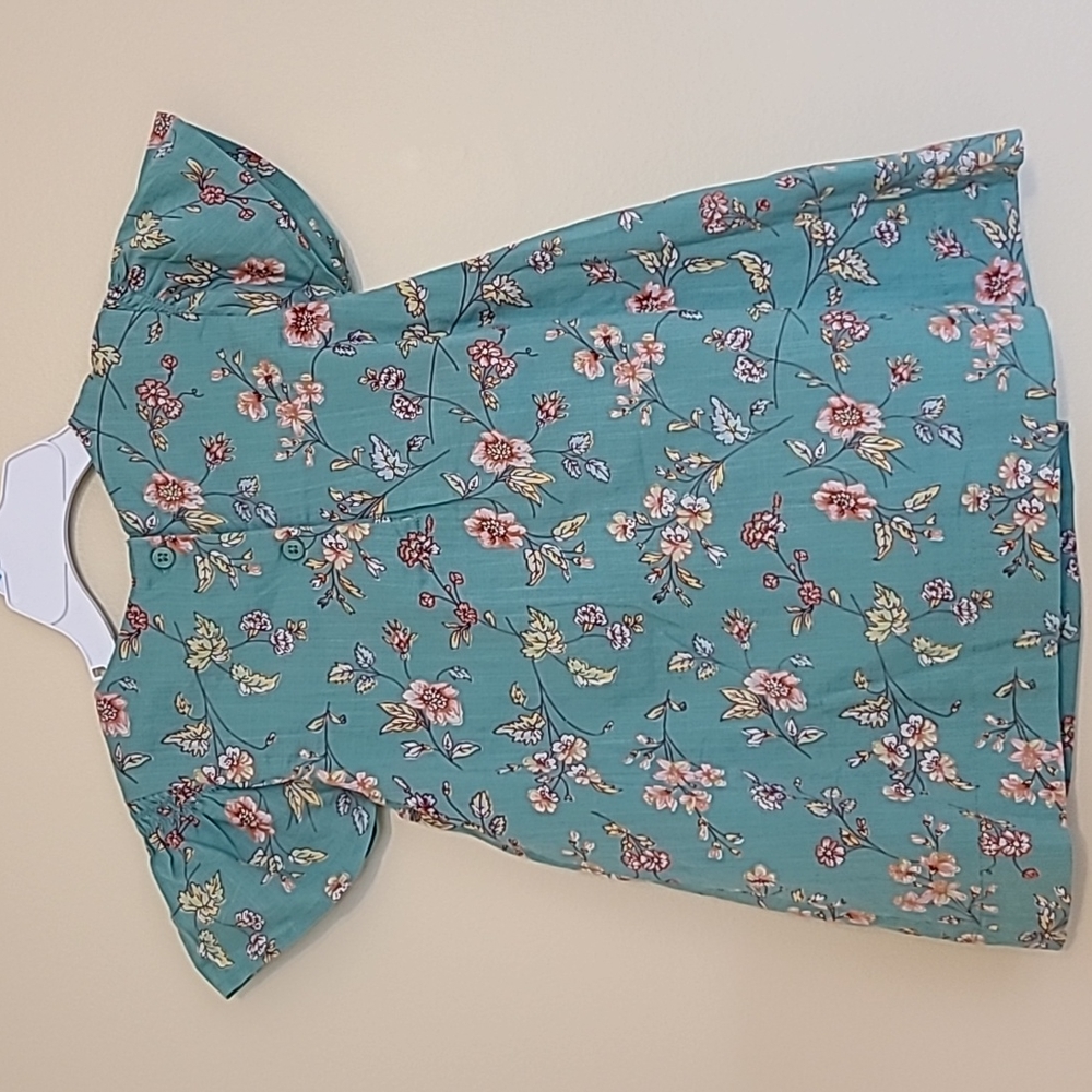 Baby Gap Floral Dress 18-24 Months - Picture 2 of 5